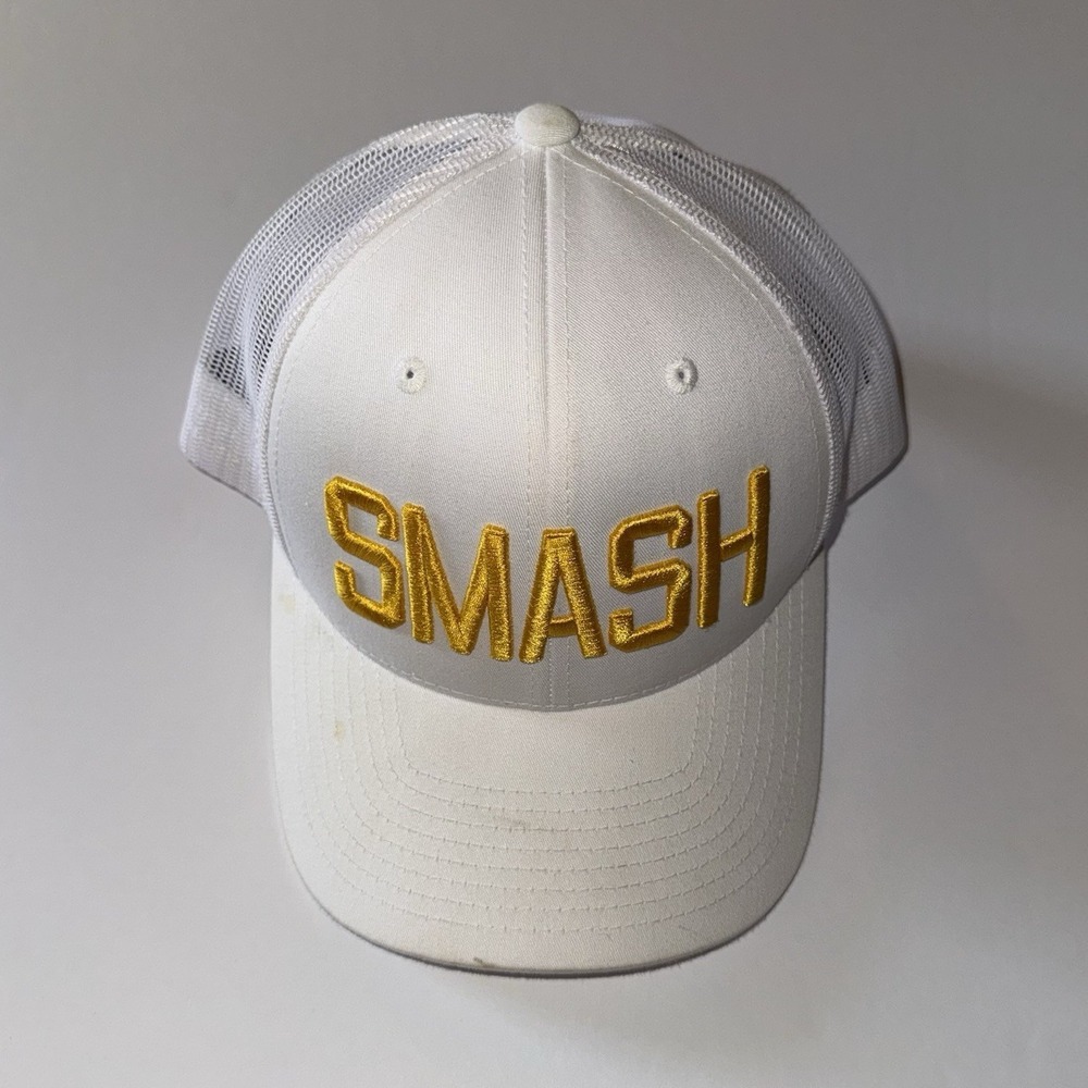 Yupoong Smash Adjustable Mesh Back Trucker Hat One Size Nashville Predators NHL